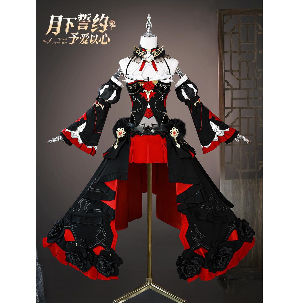 Honkai III Drissa - Moon Oath Cos Suit Set
