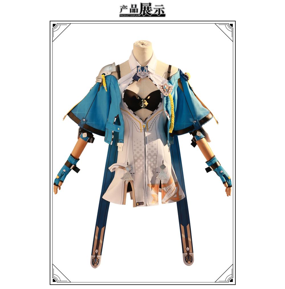 Honkai Impact Three Shades Laudel - Skylight Ride Cos Suit Set
